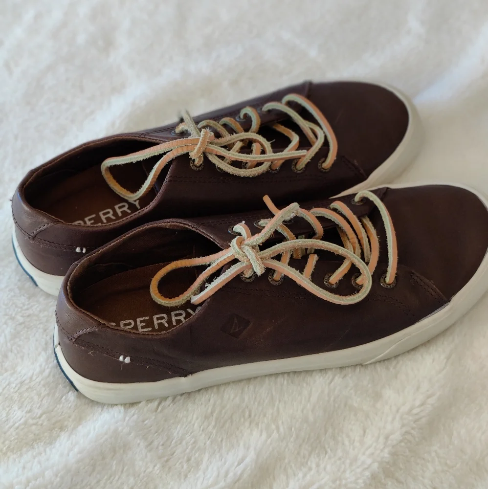 Like New: Sperry Top-Sider Brown Plushwear Men's 8.5